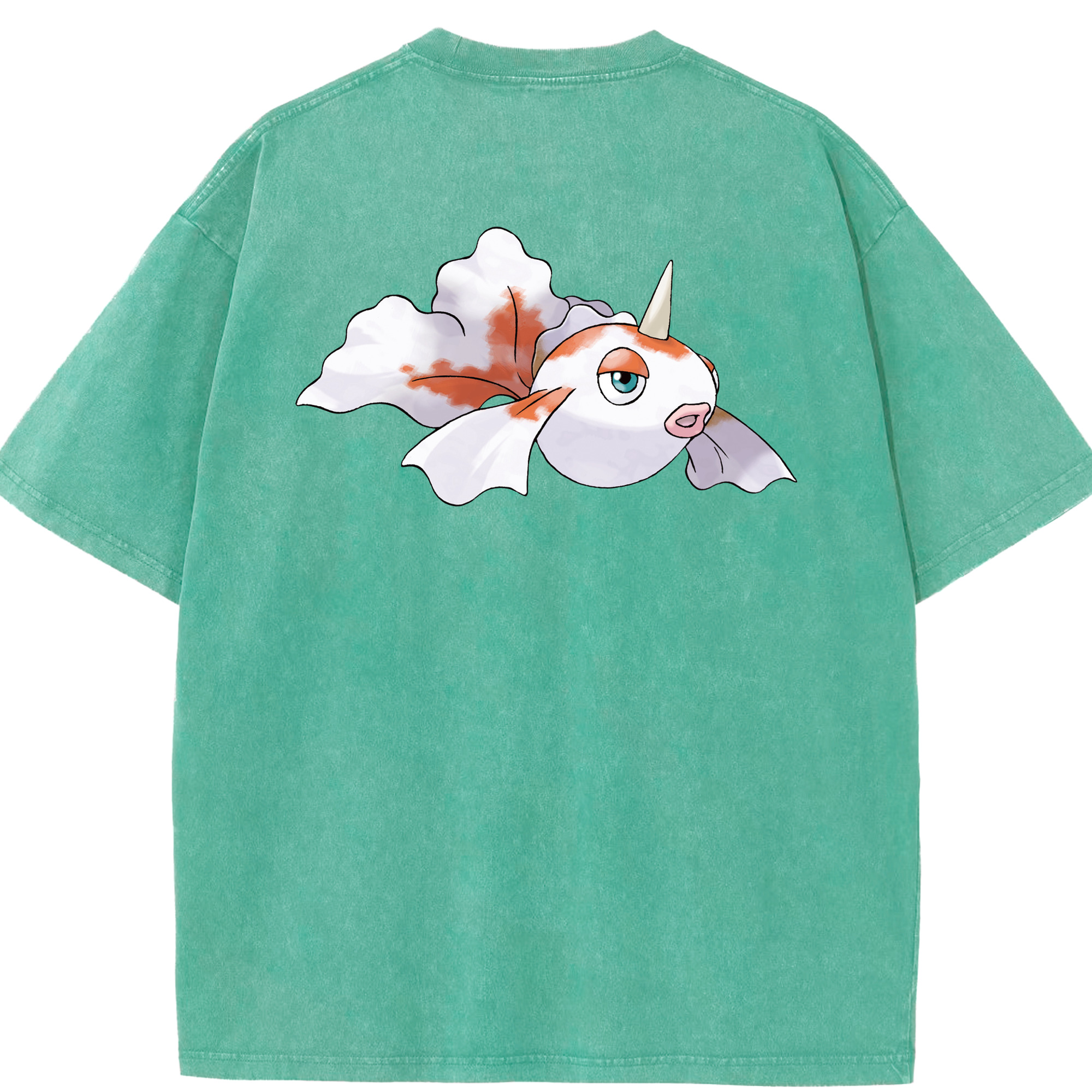 （画像用） ポケットモンスター Pokémon 綿100% ヴィンテージ風 半袖Tシャツ（背面プリント）